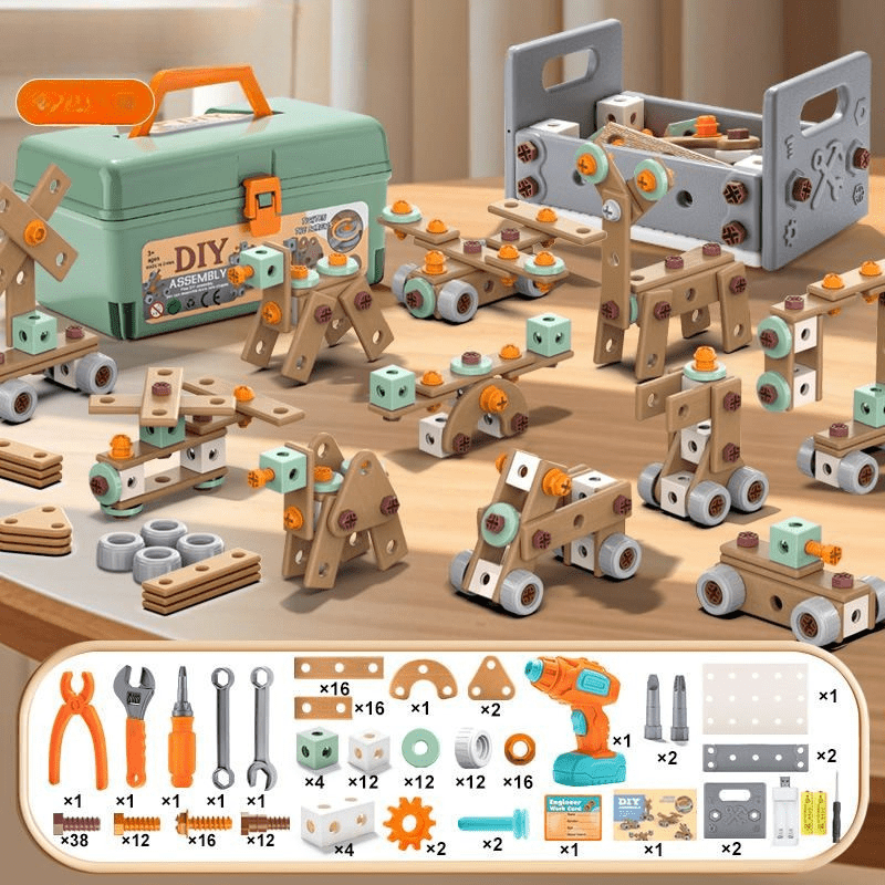 BUILDMASTER – verktygsset för kreativa barn från 3 år