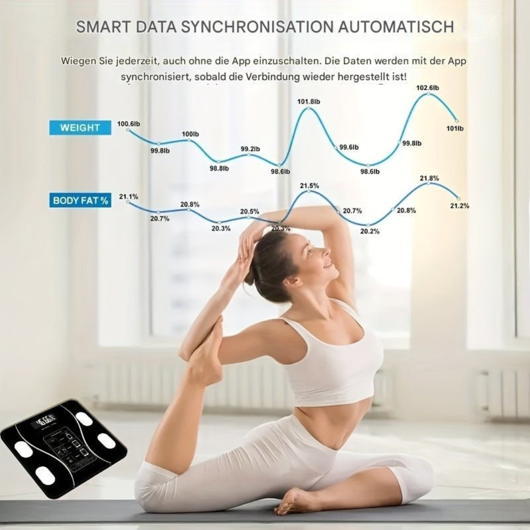 Smart våg med kroppsanalys – FitScale