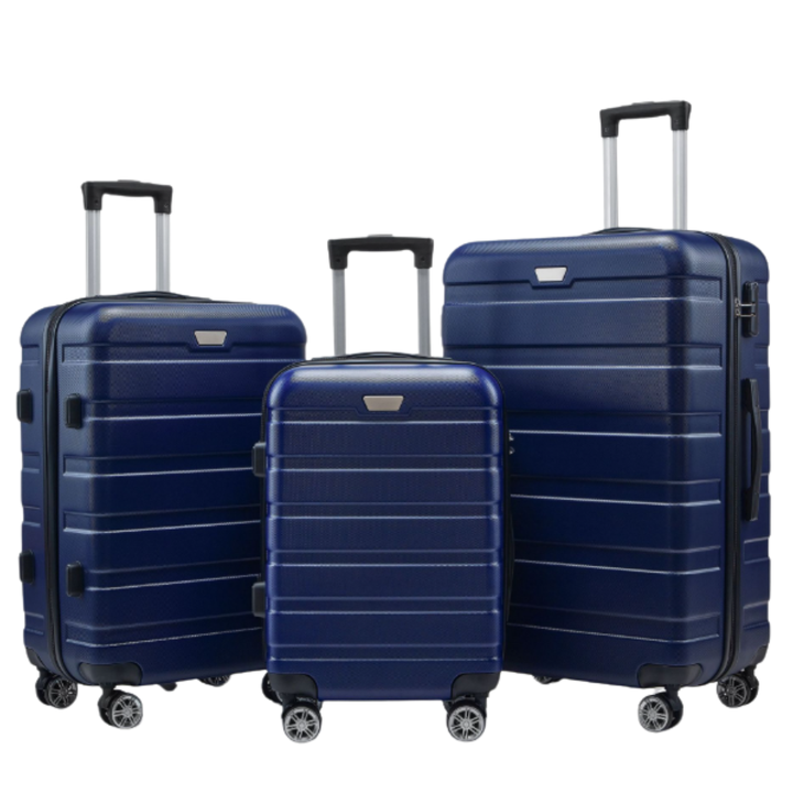 Set med 3 hårda resväskor – Atlas Explorer