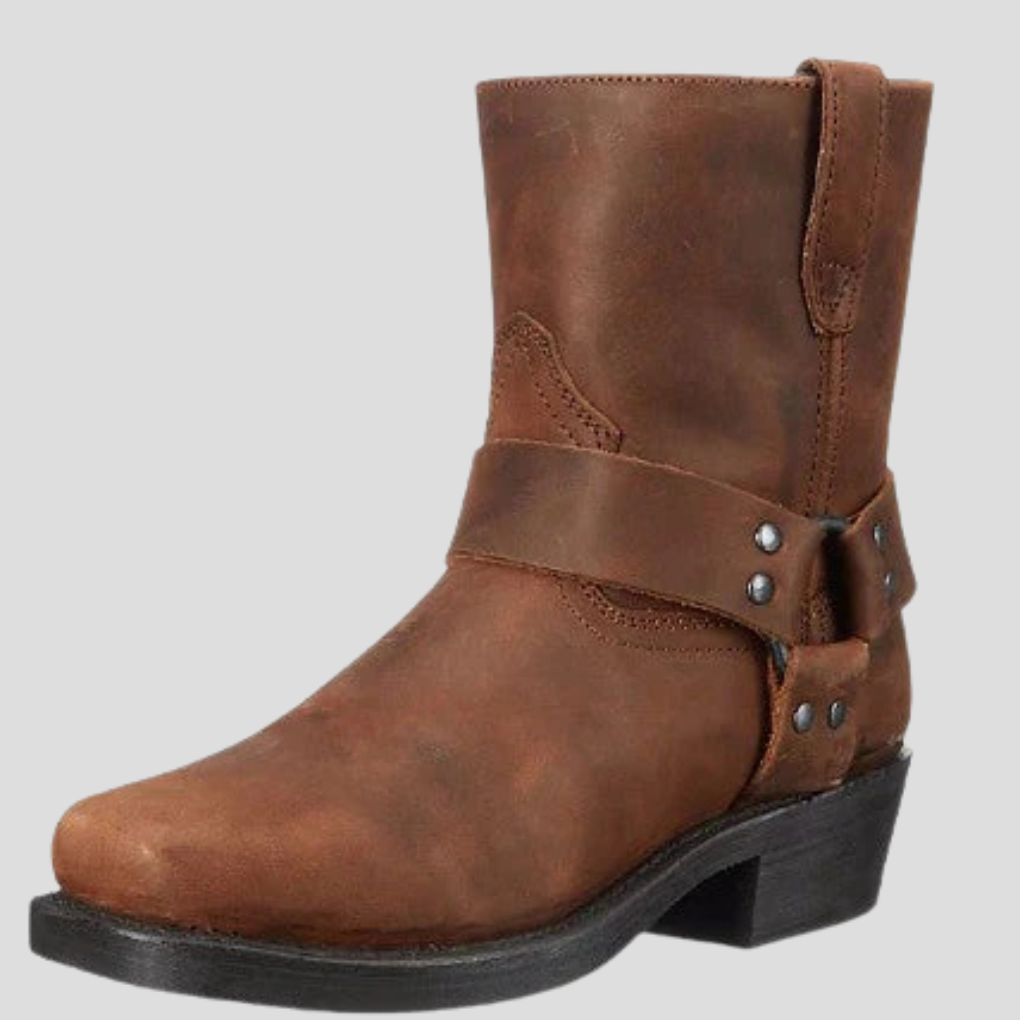 Klassiska cowboystøvler for mænd