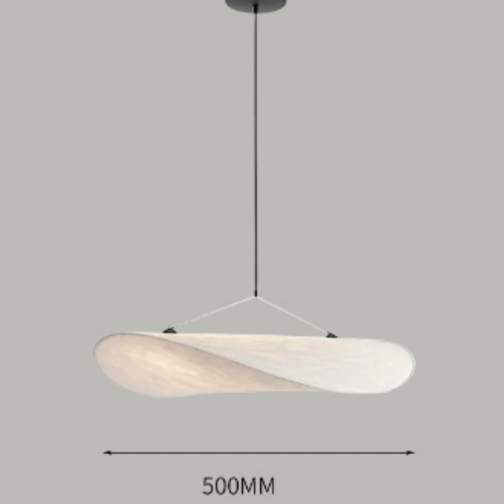 Lunara-lampa i chipsform för hantverksmässig stämningsbelysning