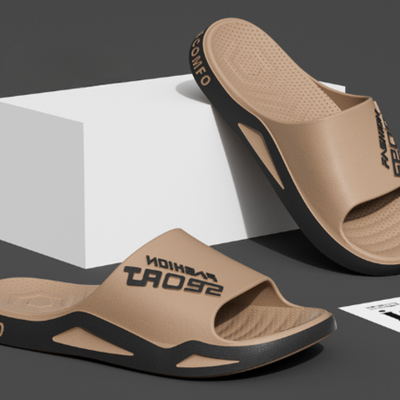 Lätta unisex sportsandaler – vadderad slip-on-design