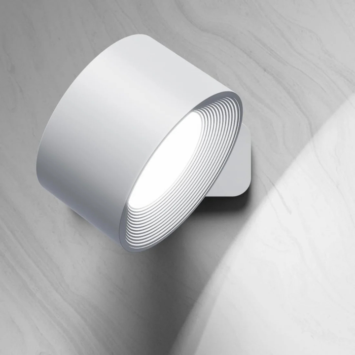 Trådlös 360° uppladdningsbar LED-vägglampa