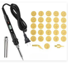 CraftMaster Pro graveringsset | 28 delar verktyg för gravering och pyrografi | Justerbar temperatur | Gör-det-själv-set | Trä, läder & metall