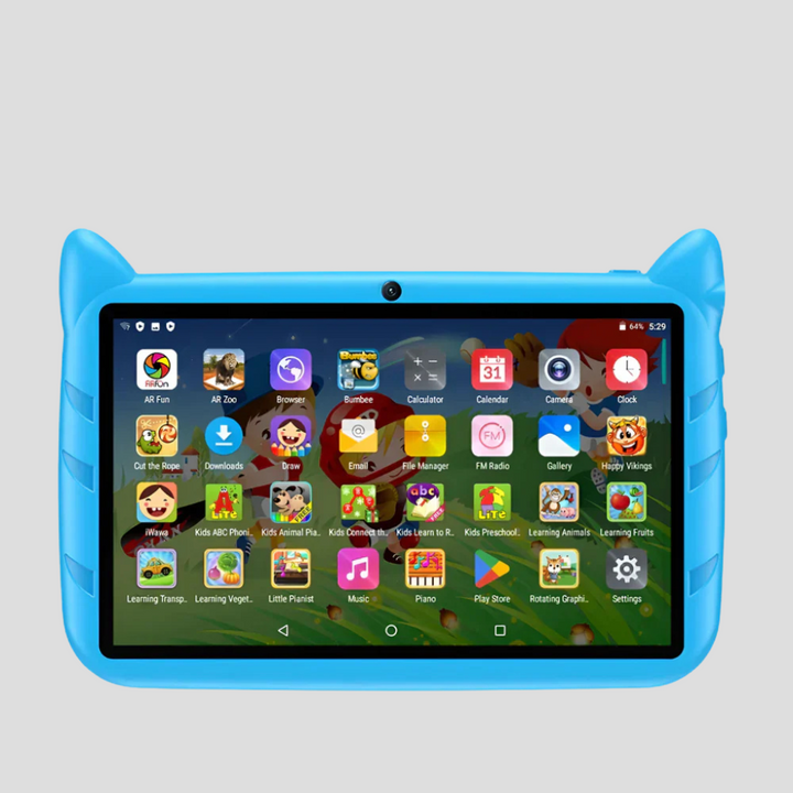 7-tommer tablet til børn – 5G WiFi | 4 GB RAM | 64 GB ROM