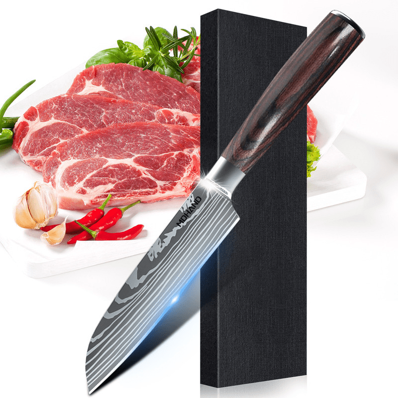 Set med kockknivar i professionell kvalitet och elegant design