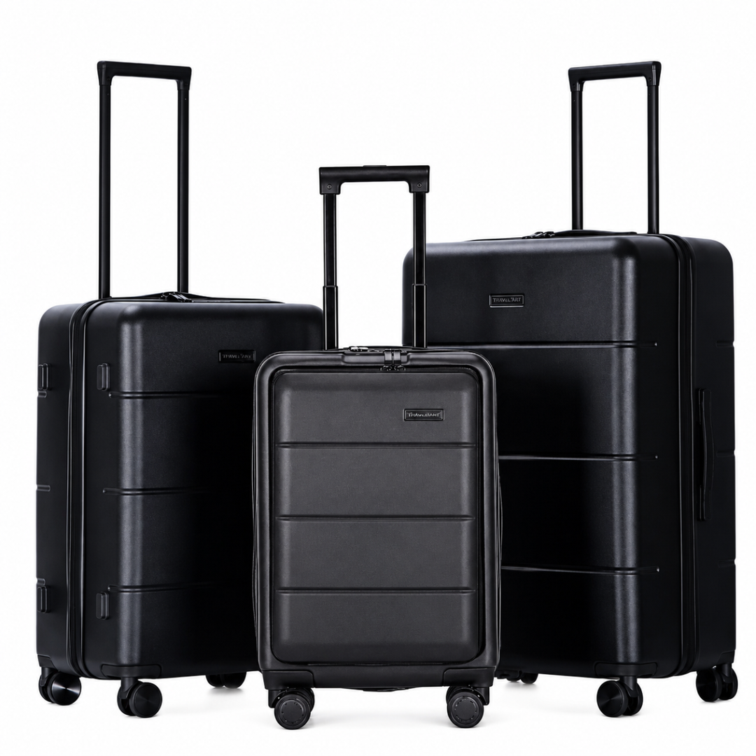 Set med 3 hårda resväskor – Atlas Explorer