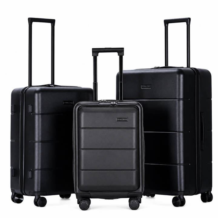 Set med 3 hårda resväskor – Atlas Explorer