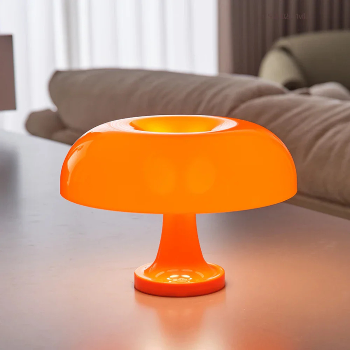 Retro svampbordslampa