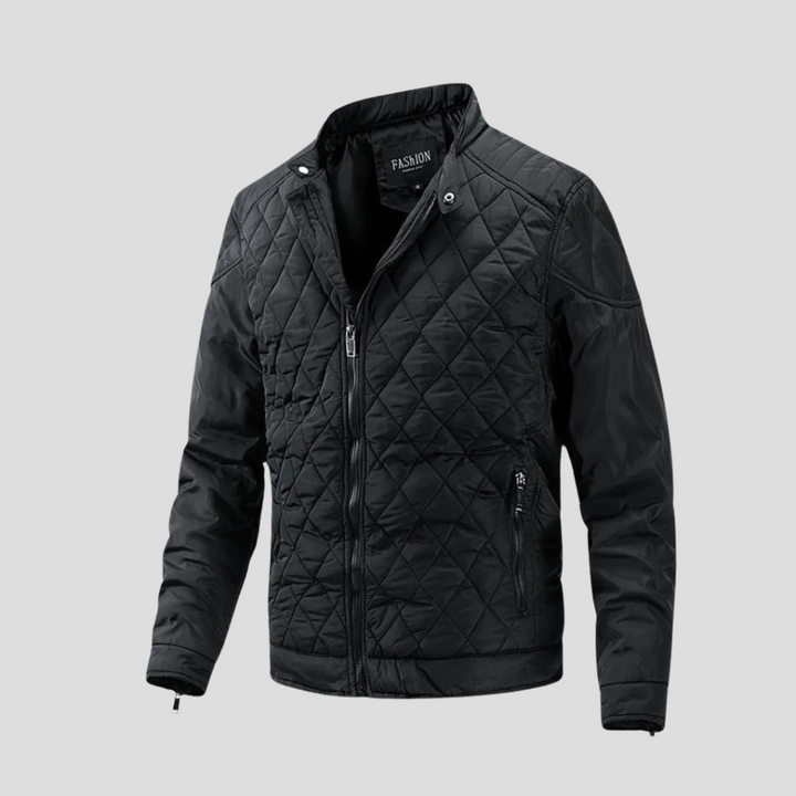 Herrquiltad jakke – Elegant overgangslag