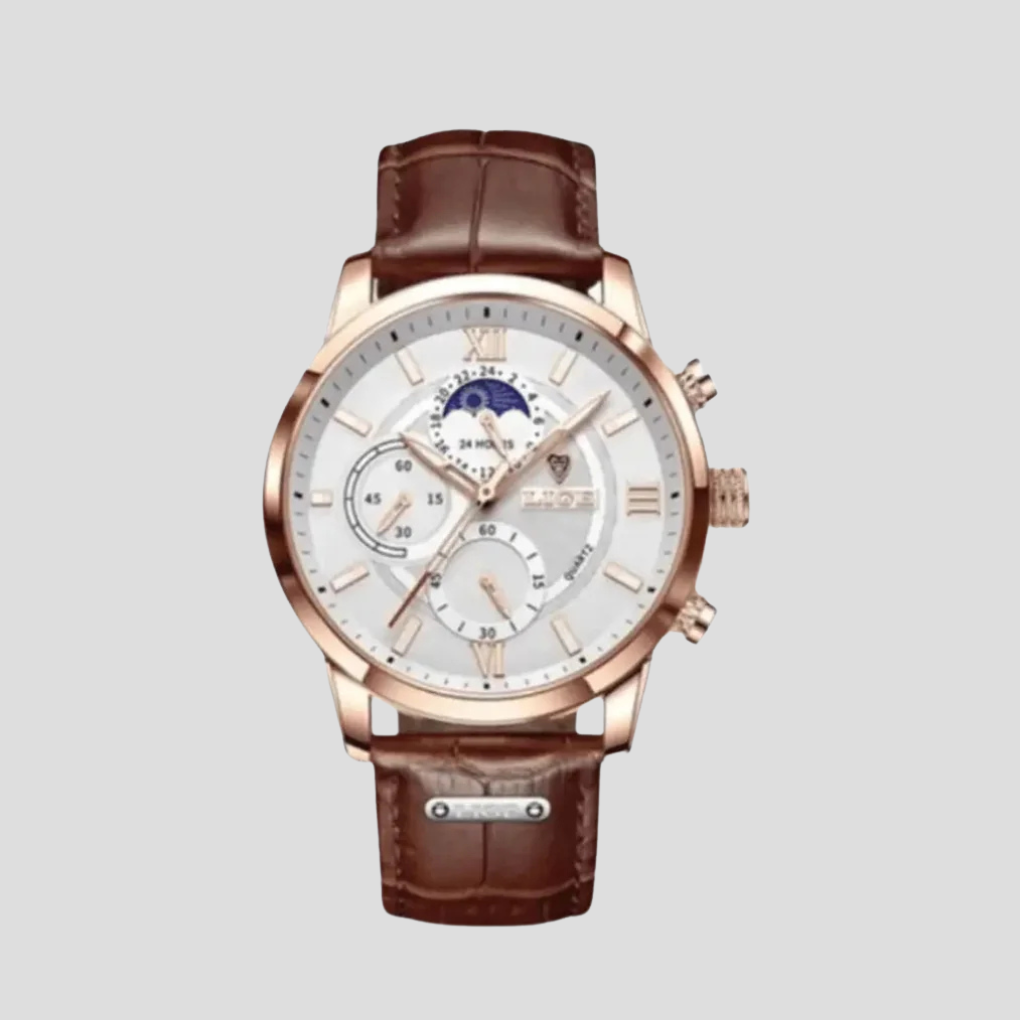 Herrklocka – Elegant kello elegantilla profiililla