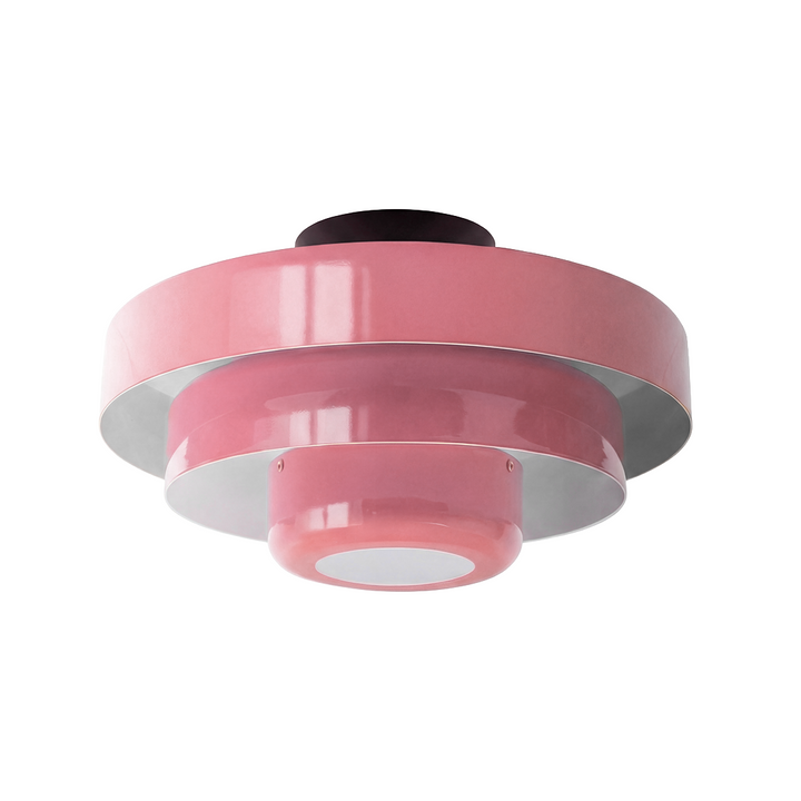 Vanesly Bauhaus Rund Taklampa i Tre Nivåer Macaron