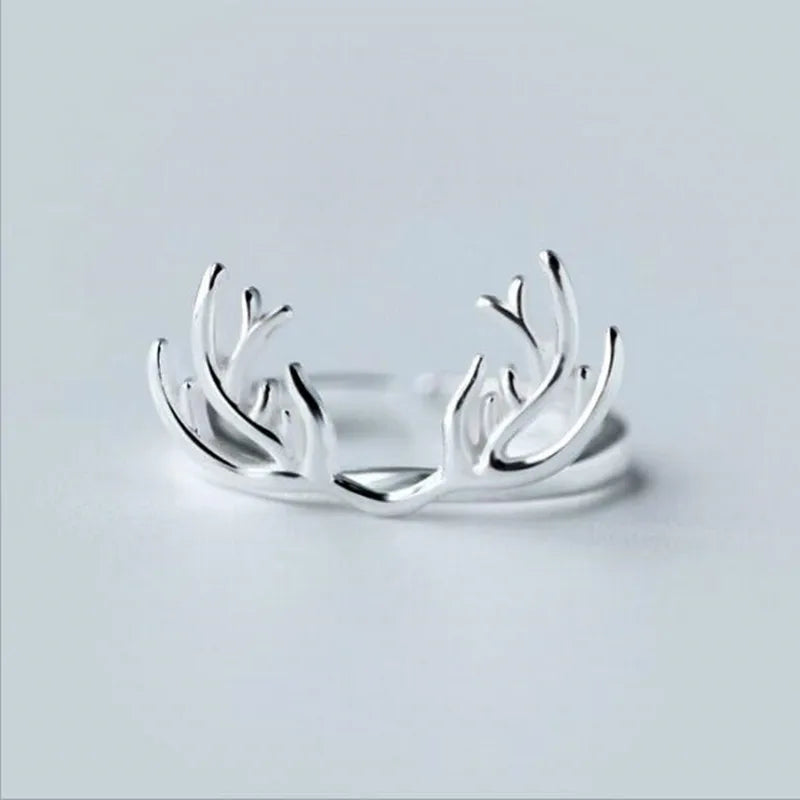 Hornring i sterlingsilver