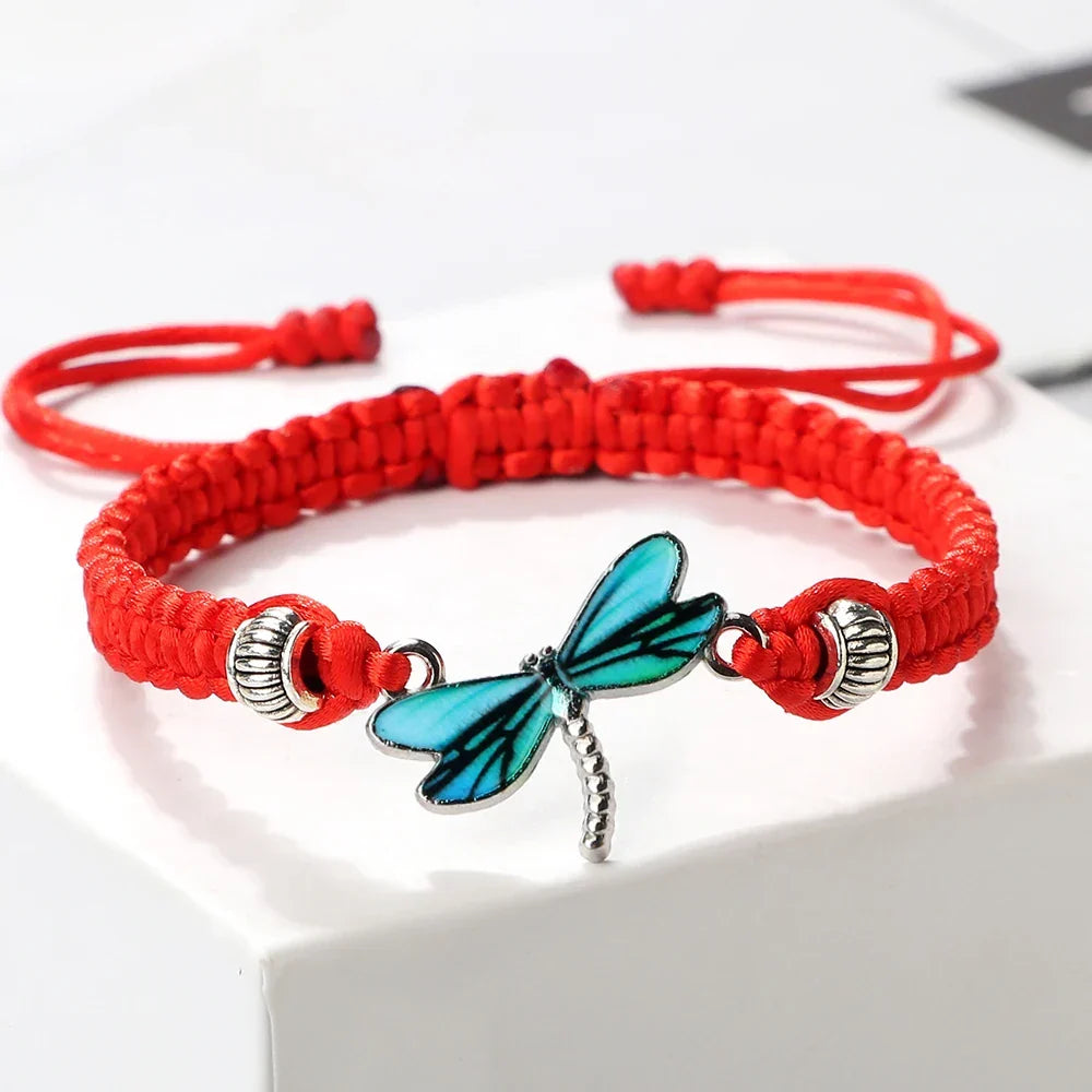 Trollslända Drömmar Handvävt Armband