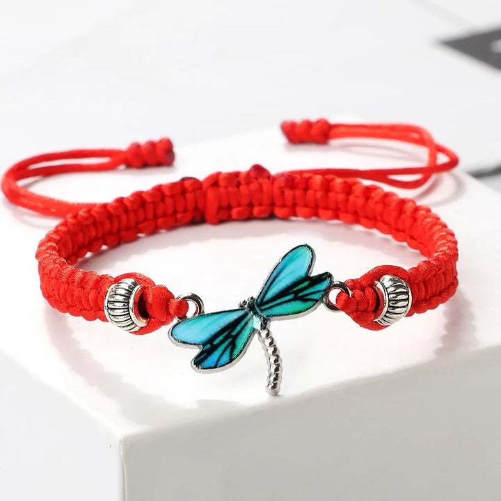 Trollslända Drömmar Handvävt Armband