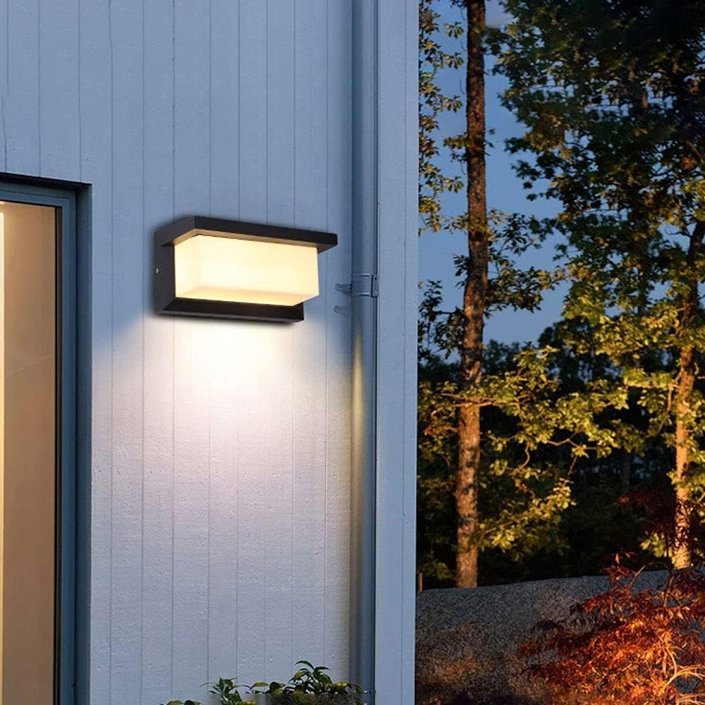 Vägglampa | Automatisk rörelsesensor | Väderbeständig för entréer & terrasser