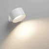 Sladdlös LED-vägglampa med 360° vridbart huvud, pekdimmer, 3 färger