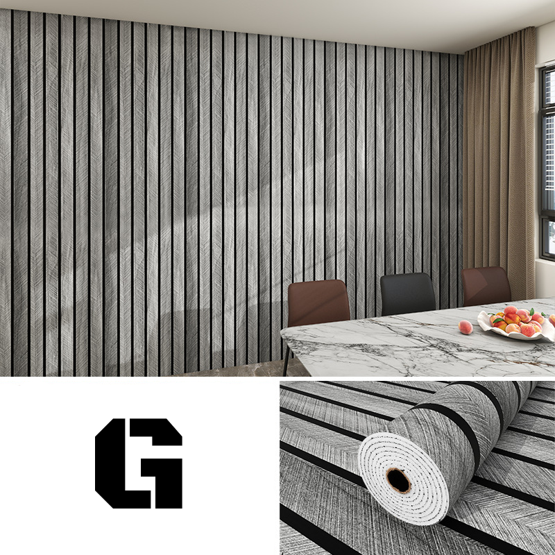 Väggpanel | Modern lameldesign | Slitstark matt yta som tål stänk | StylaSheen