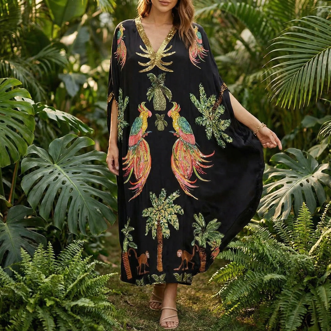 Vid ankellång kaftan - Luana