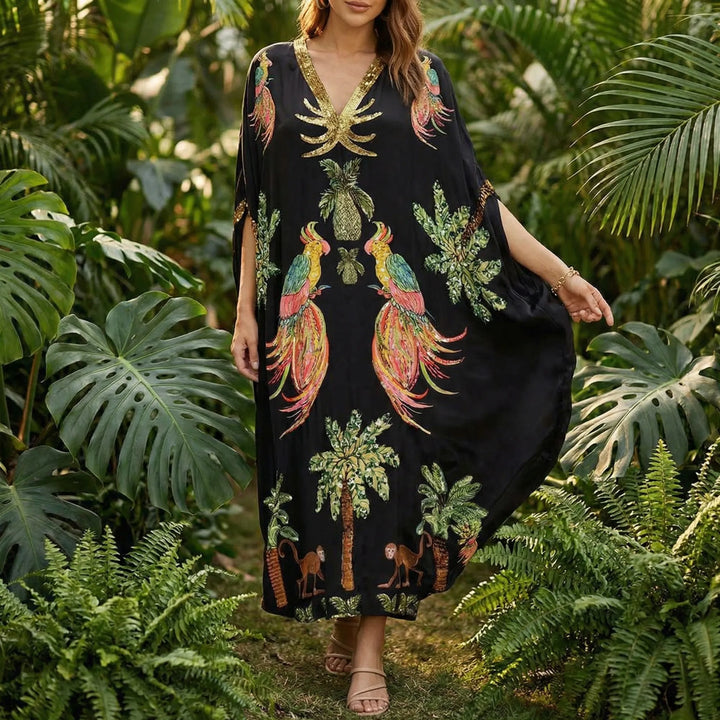 Vid ankellång kaftan - Luana