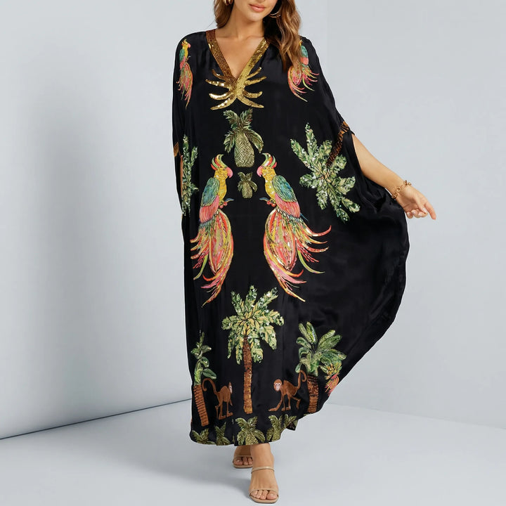 Vid ankellång kaftan - Luana