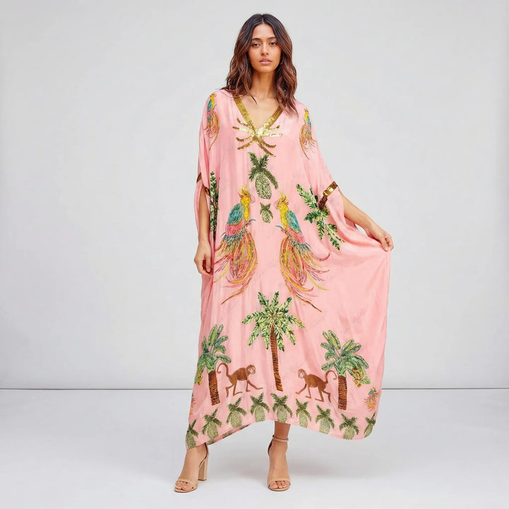Vid ankellång kaftan - Luana