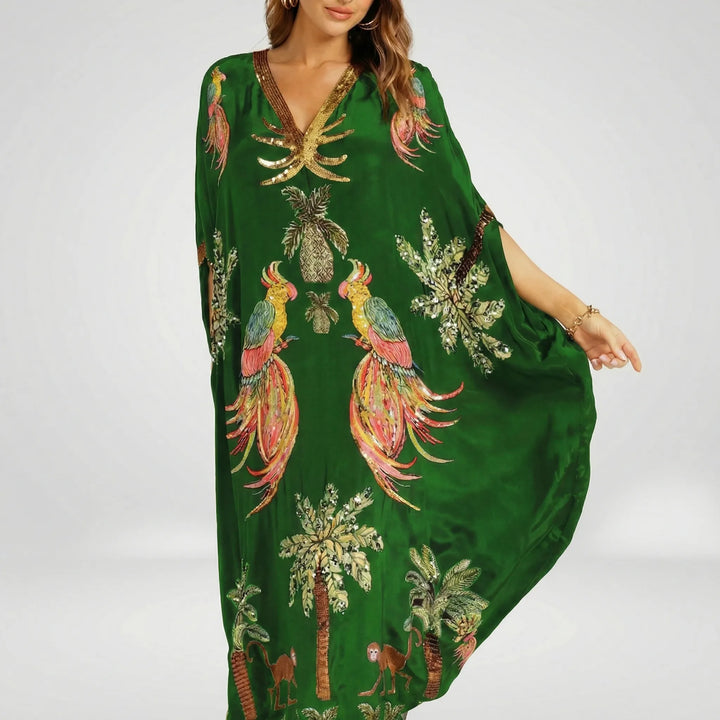 Vid ankellång kaftan - Luana