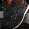 Glittriga sneakers för dam med sportig komfort - Leona
