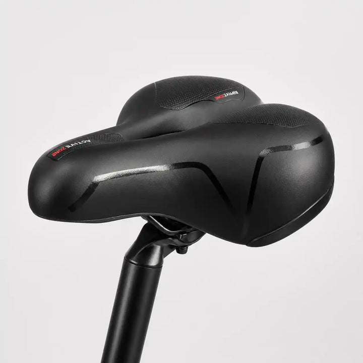 Ergonomisk komfortcykelsadel med urtag – med 2 tum tjockt skumgummi och vattentätt PU-läder