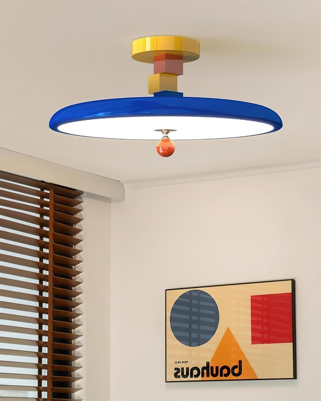 Zeno geometrisk taklampa i akryl
