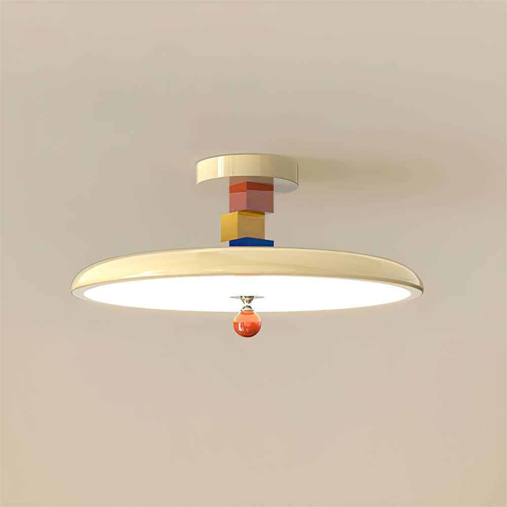 Zeno geometrisk taklampa i akryl