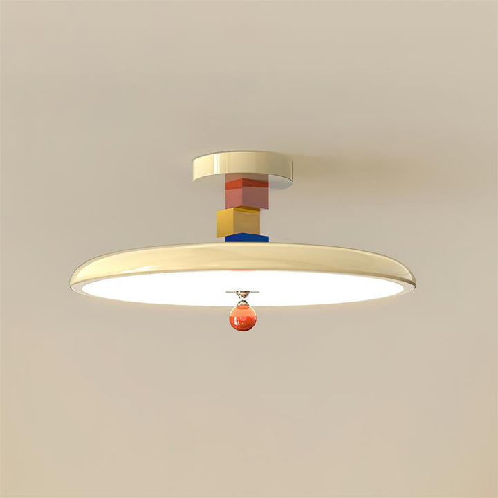 Zeno geometrisk taklampa i akryl