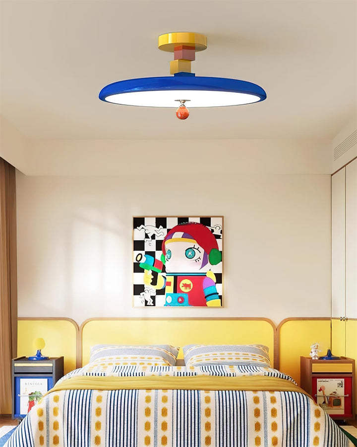 Zeno geometrisk taklampa i akryl