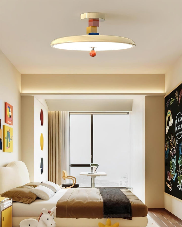 Zeno geometrisk taklampa i akryl