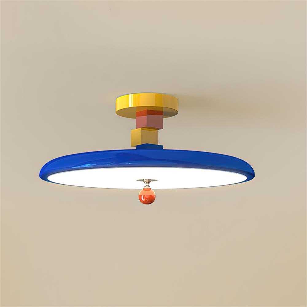 Zeno geometrisk taklampa i akryl