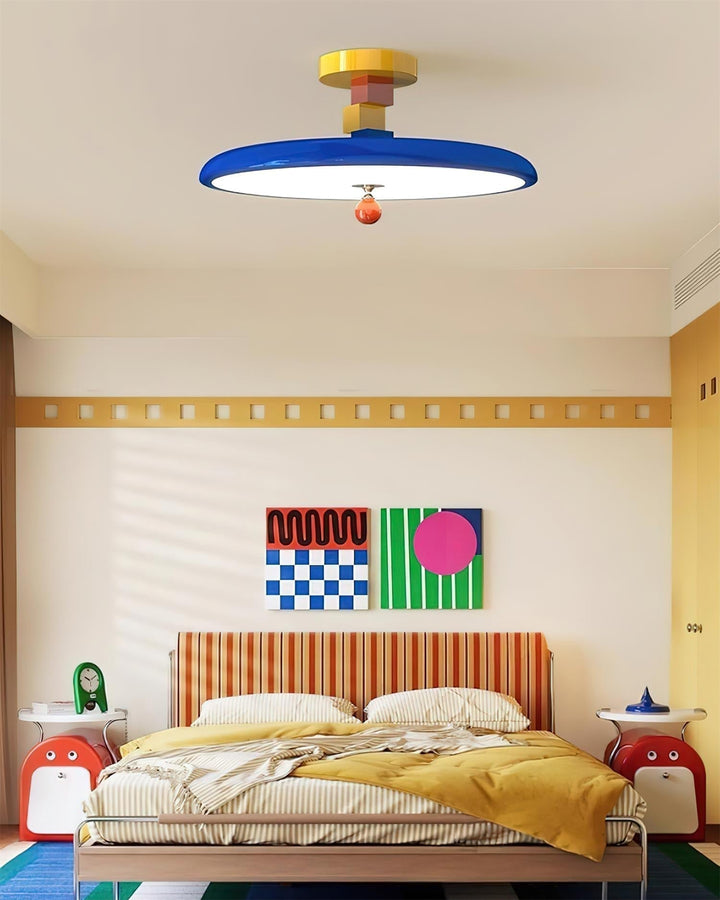 Zeno geometrisk taklampa i akryl