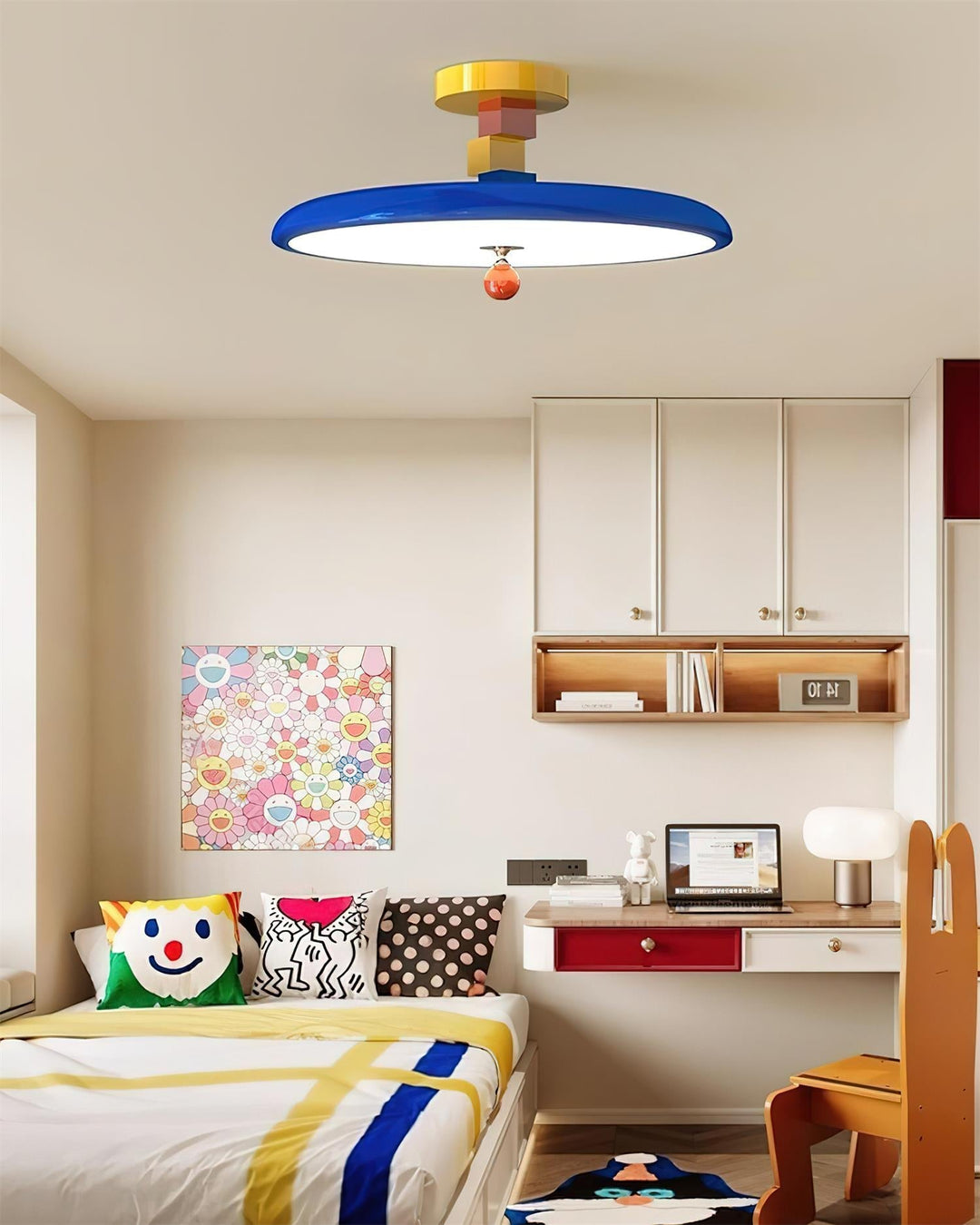 Zeno geometrisk taklampa i akryl