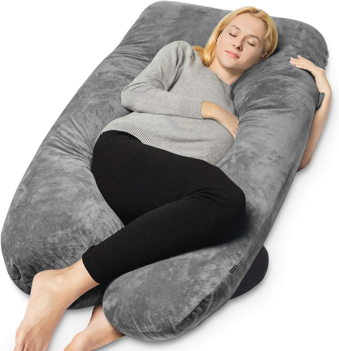 ComfortNest gravidkudde och sidosovkudde – Extra stöd för mamma och barn