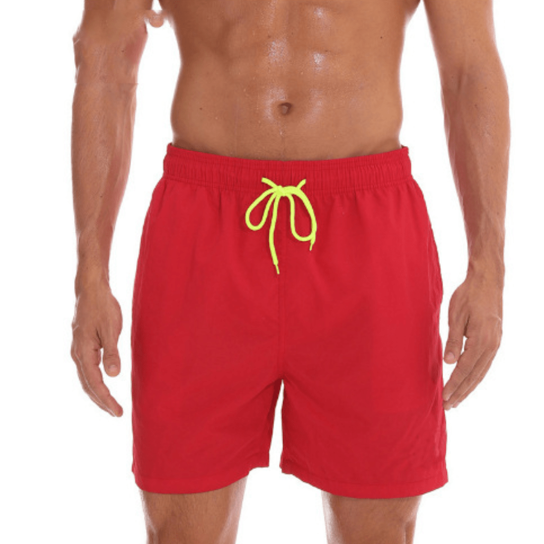 Badshorts för herr | snabbtorkande & sportig design