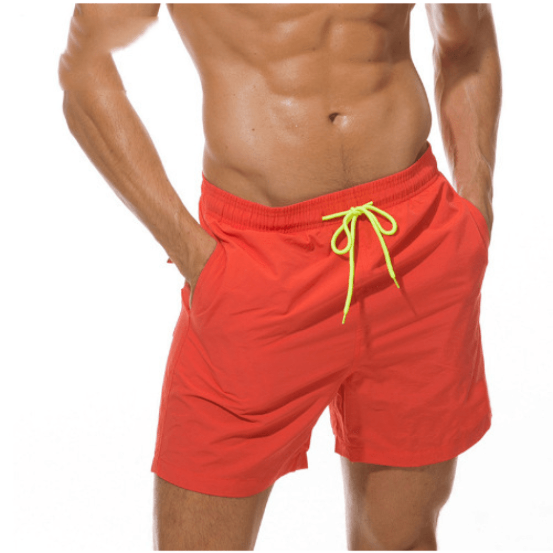 Badshorts för herr | snabbtorkande & sportig design