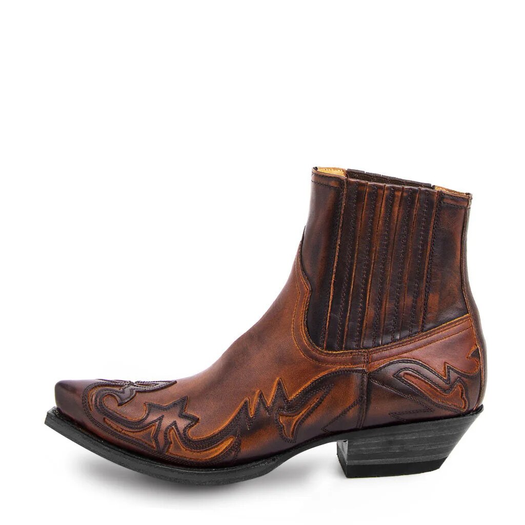 Cowboystövlar i läder - Dakota