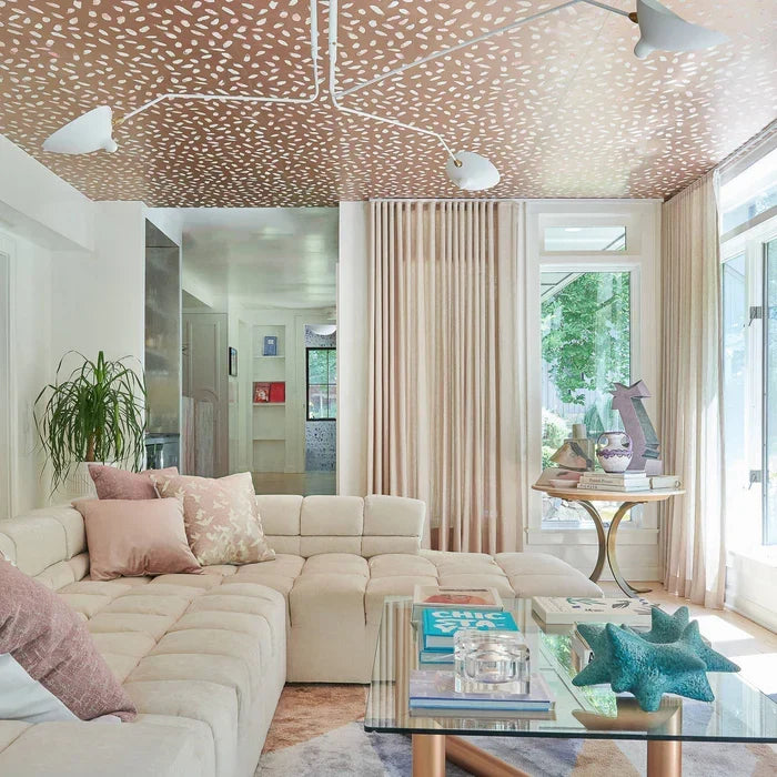 Svart taklampa med vridbara armar – modern design