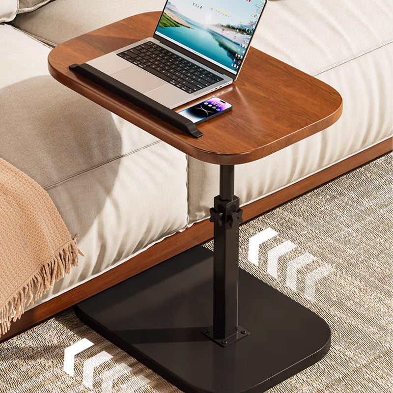 Höjdjusterbart rullande laptopbord med 360° vridbar bordsskiva, 45–80 cm, 30 kg bärkraft