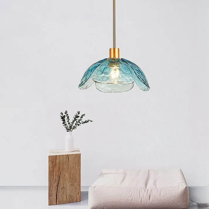 Blombladshängande Lampa - Elegant Nattlampa