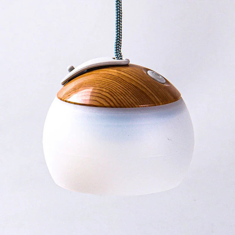 Multifunktionell vintage-campinglampa - HeritageGlow