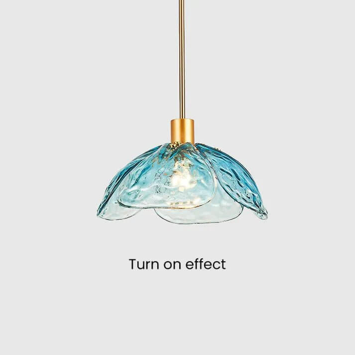 Blombladshängande Lampa - Elegant Nattlampa