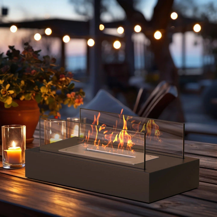 Serene Flame Luxe Fire Pit – skapa magiska kvällar med eld och stil