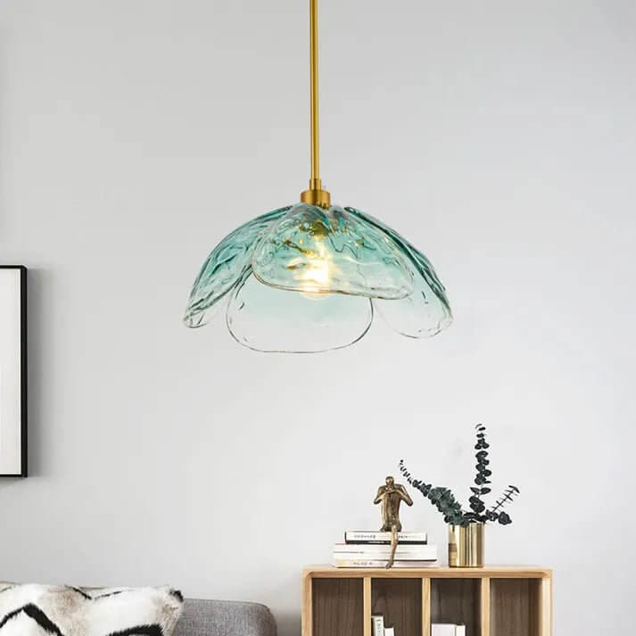 Blombladshängande Lampa - Elegant Nattlampa