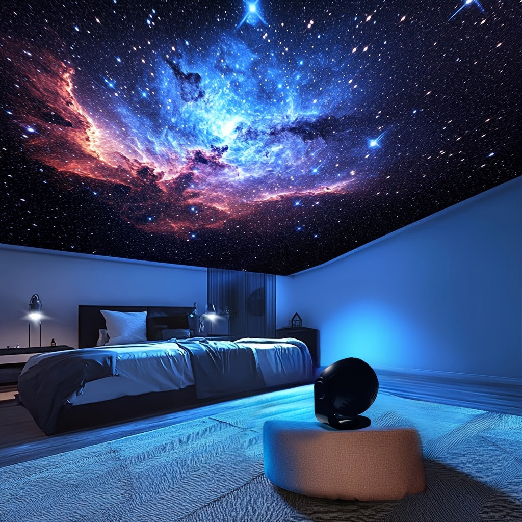 Galaxy stjärnprojektor – imponerande LED-rymdprojicering med timerfunktion