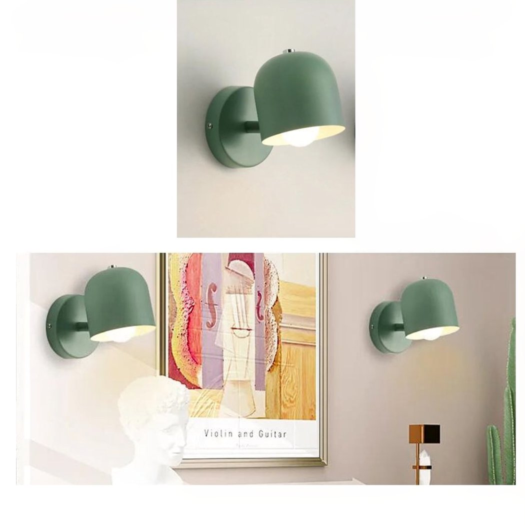 Skandinavisk Vägglampa NordicGlow – Färgad Accent med Atmosfärisk Belysning